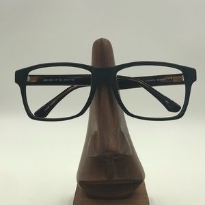 Alberto Roman ARS6008 Black/Brown Oval Frames